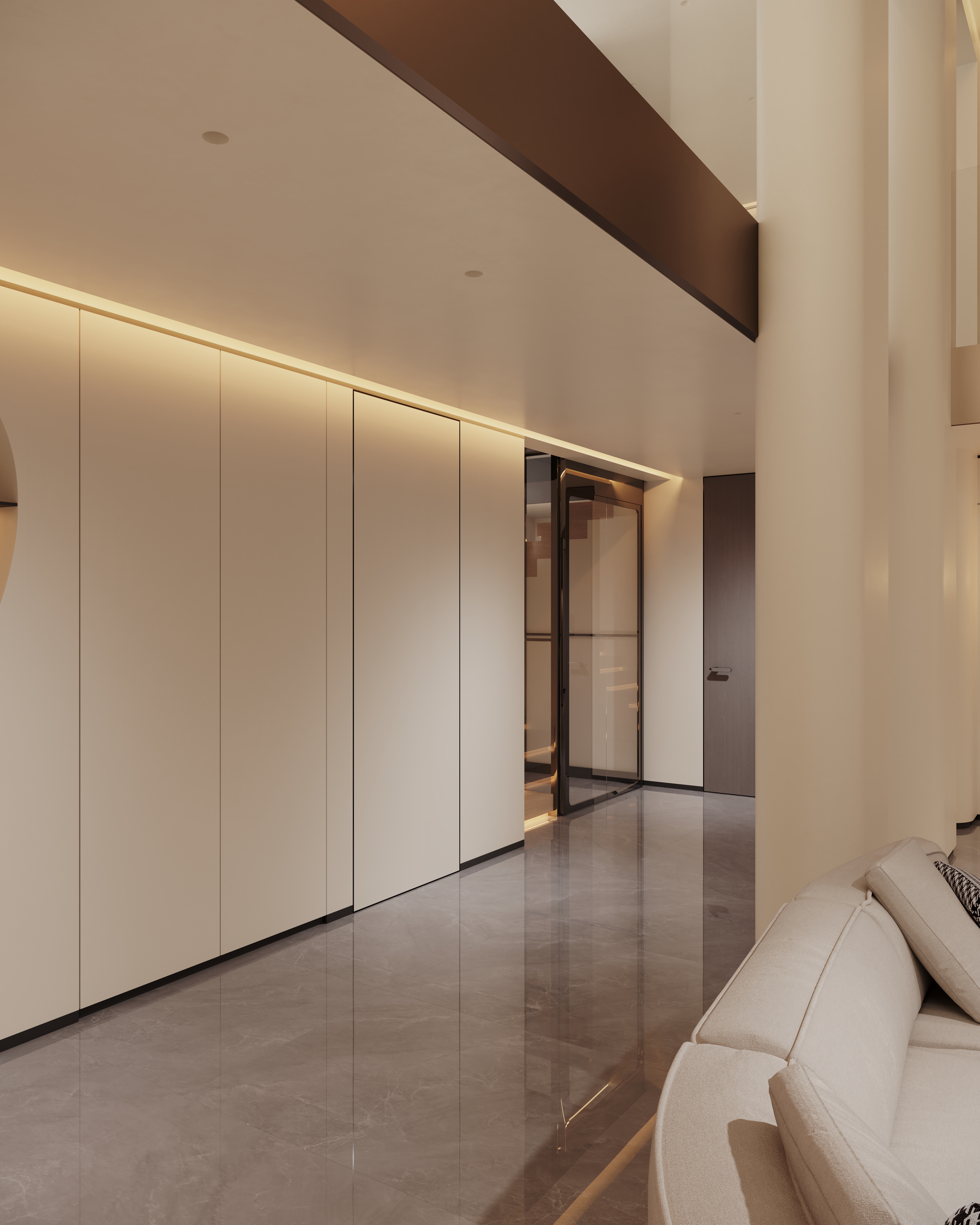 近期渲染 挑空别墅-14