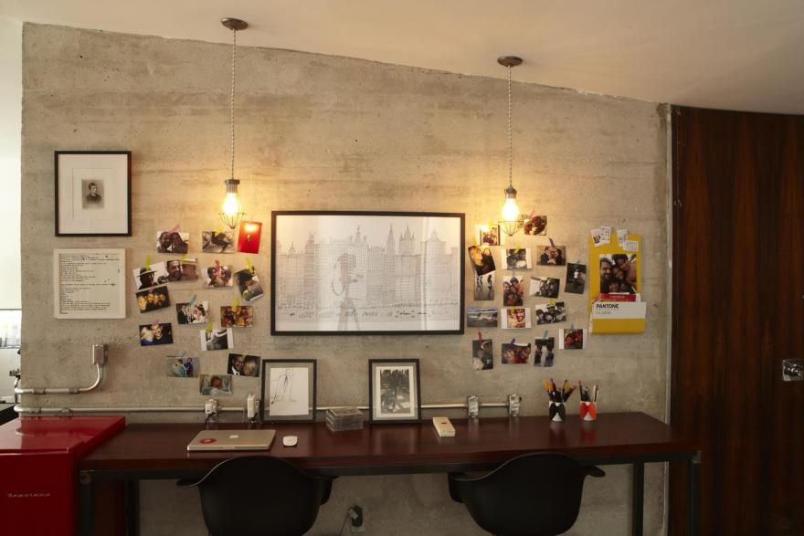 Guaimbê公寓的复古风格室内设计-4