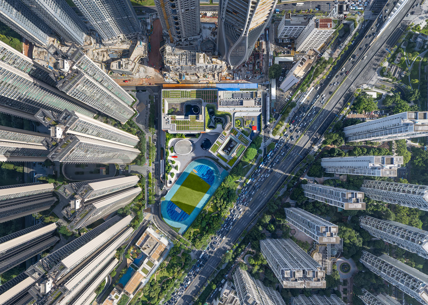 深圳红岭教育集团华富实验学校丨中国深圳丨深圳市建筑设计研究总院有限公司  城市建筑与环境设计研究院-19