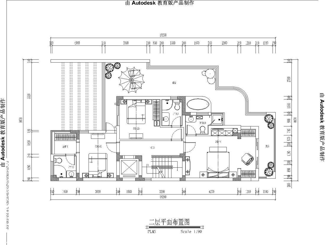 
五层别墅-浅色简欧风格 -6