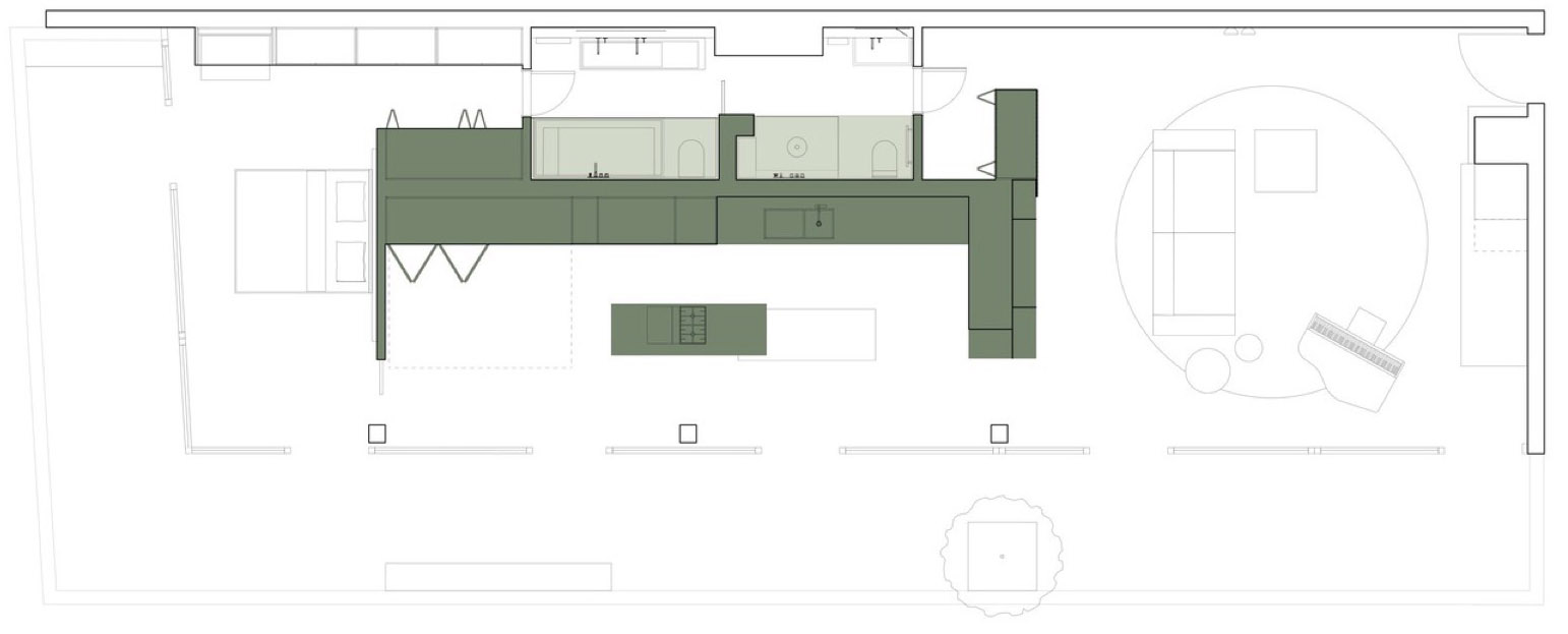 绿色盒子公寓丨德国柏林丨Ester Bruzkus Architekten-9