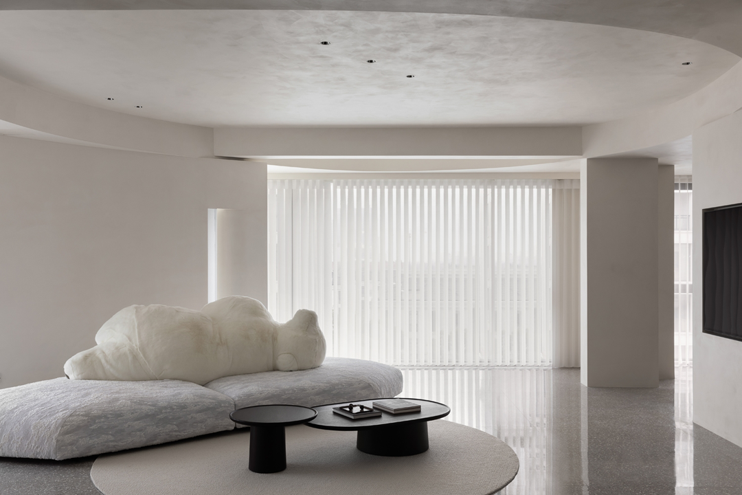 380㎡极简大平层丨辰佑设计,颜青软装-24