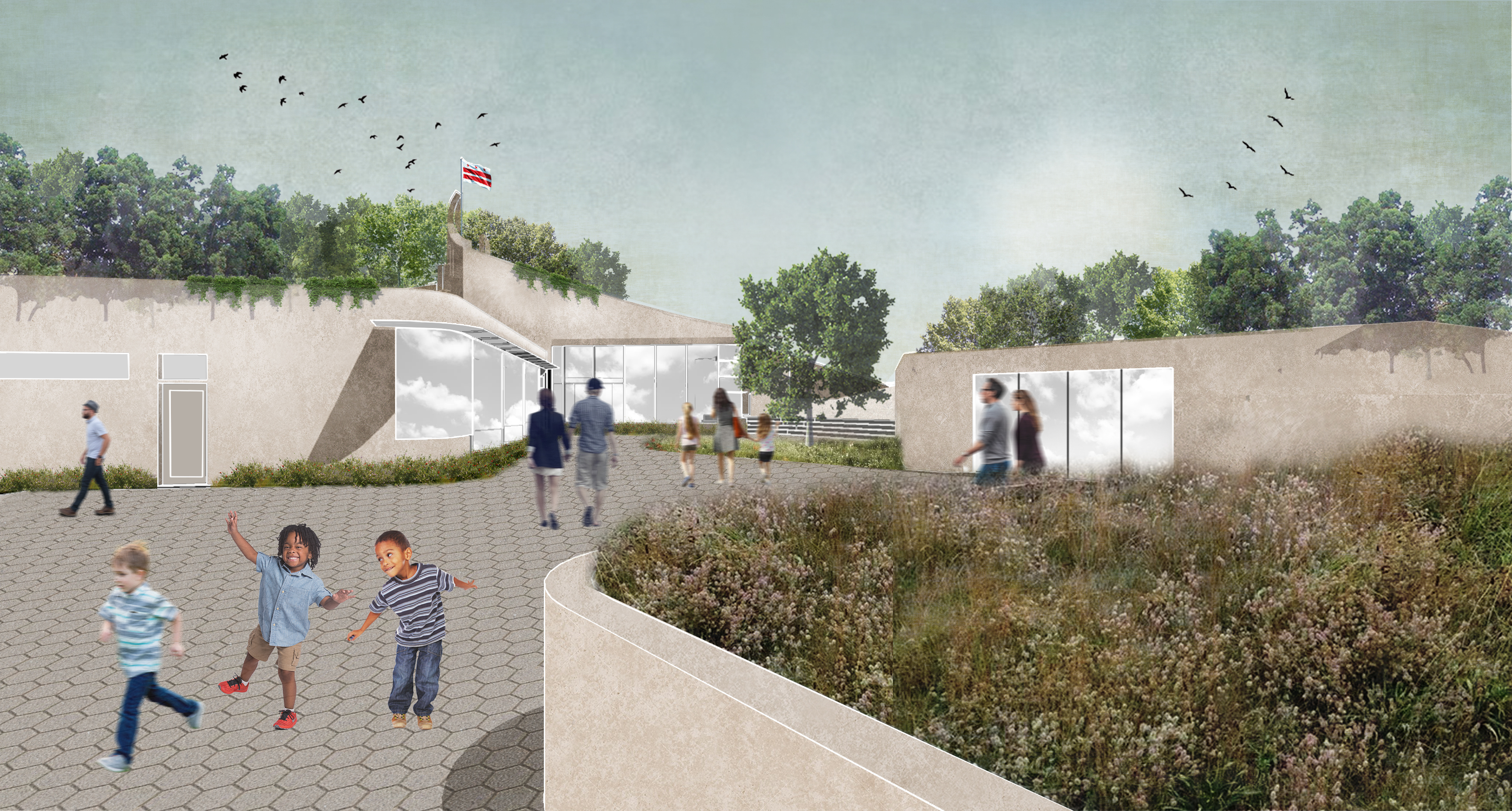 Kingman Island 教育中心丨美国华盛顿丨ISTUDIO Architects-13