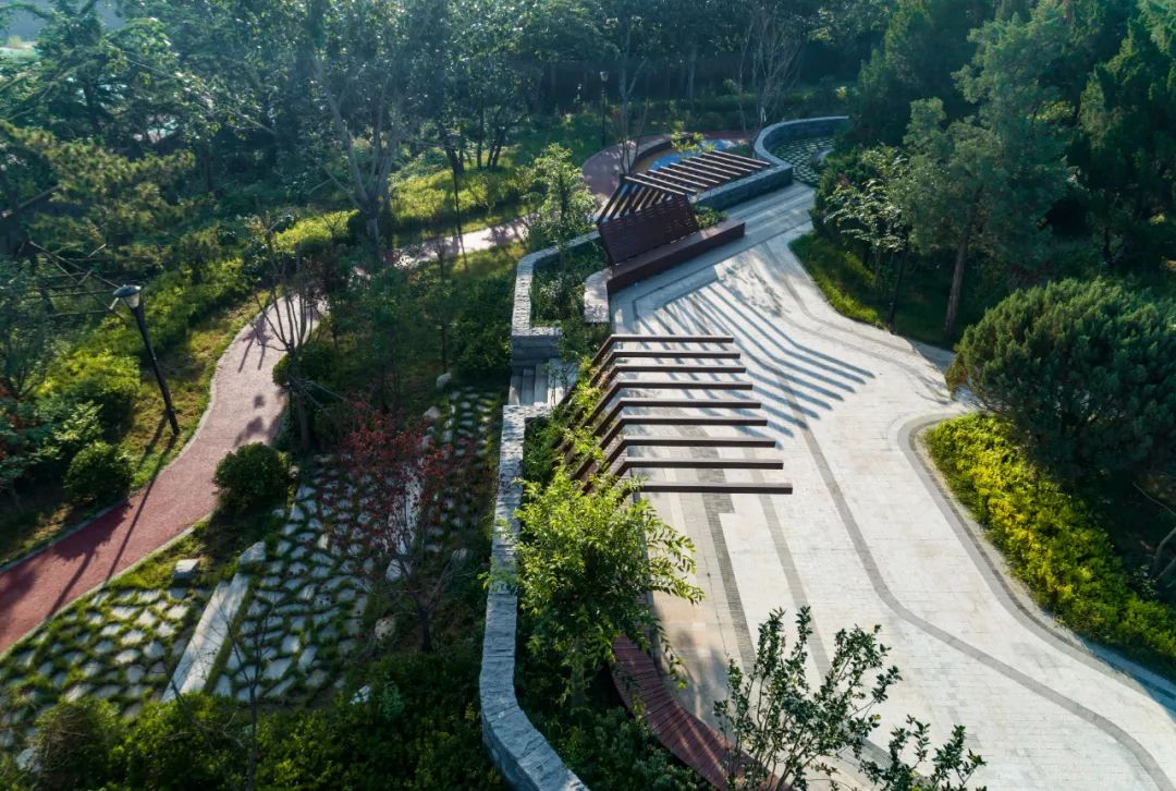 青岛烟墩山公园景观改造-81