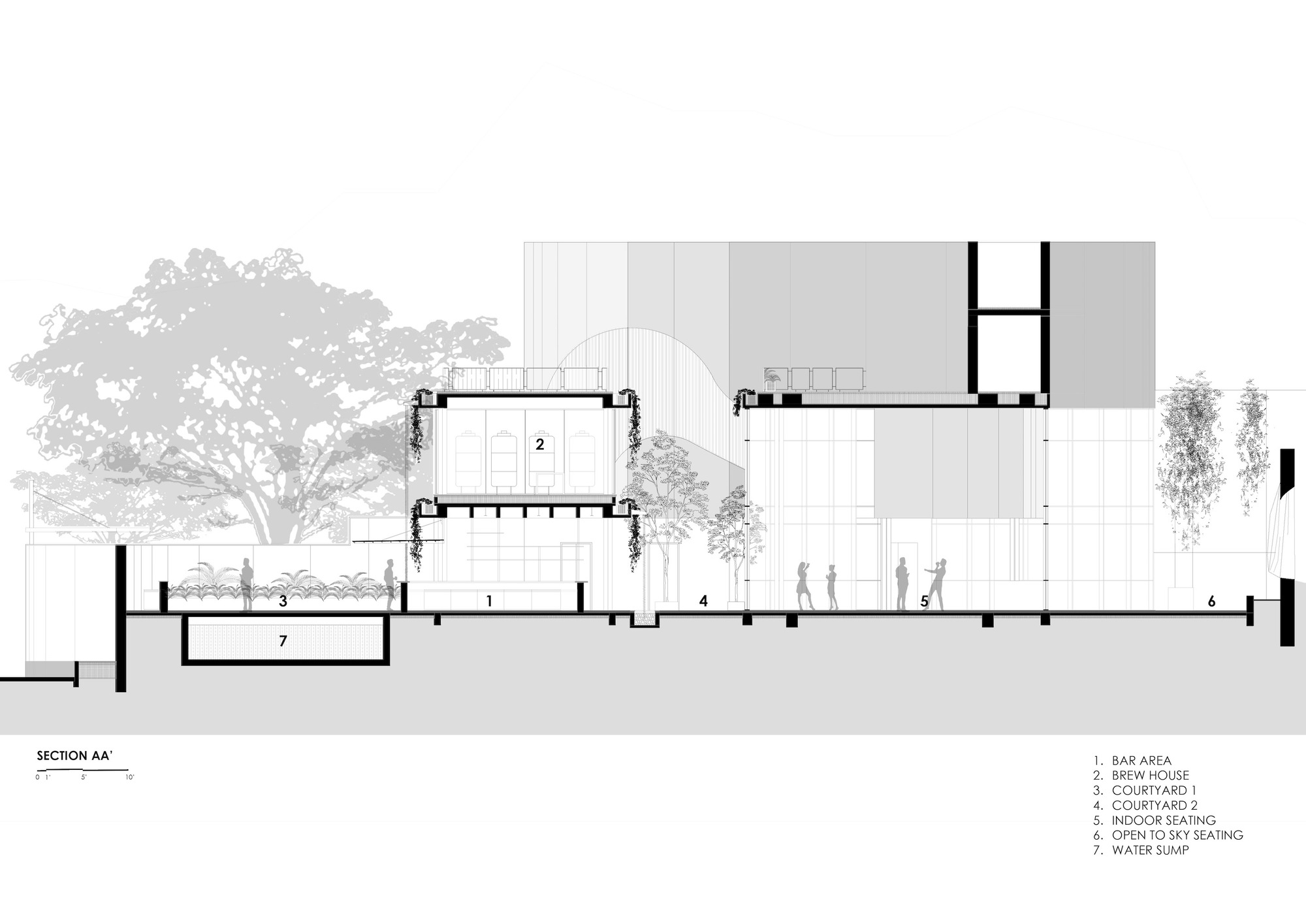 巴比伦酒吧兼厨房丨印度丨23 Degrees Design Shift-25