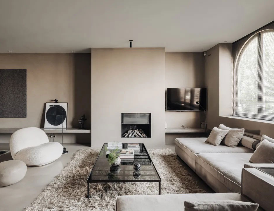 阿姆斯特丹运河公寓的自然极简设计-8