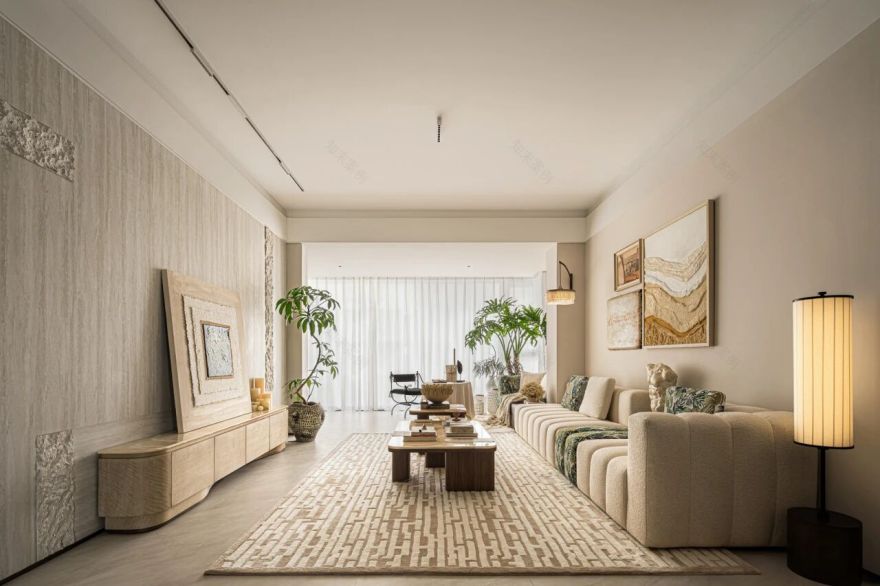 华润置地·三亚观岚二期143㎡,130㎡,110㎡样板间丨中国三亚丨精装设计矩阵纵横,软装设计北京靳朝晖设计-77