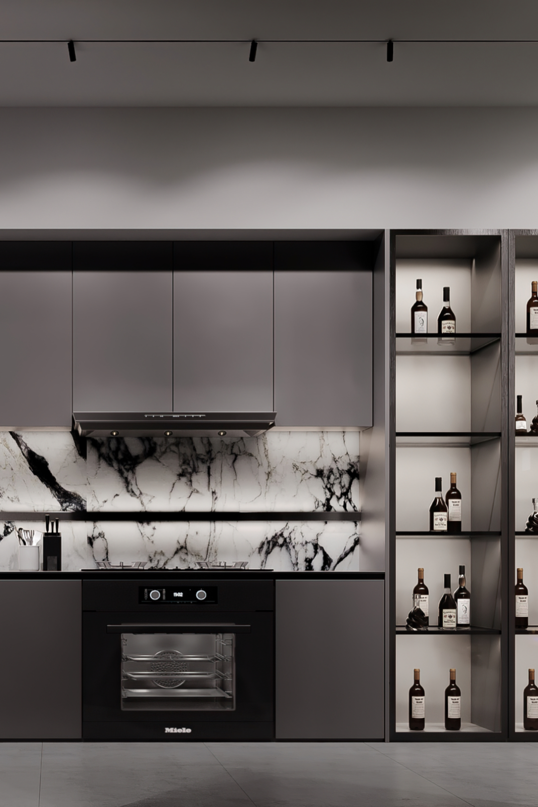 卡利亚高端不锈钢橱柜展厅丨周笙笙全案设计工作室-35