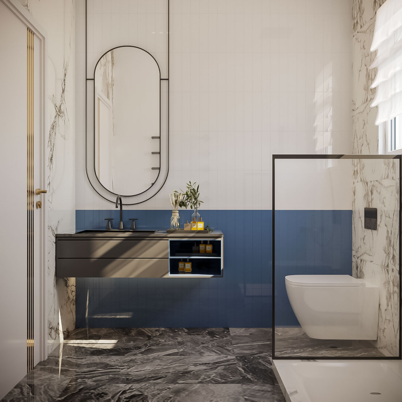 现代浴室设计集丨沙特阿拉伯丨Dezane 工作室-4