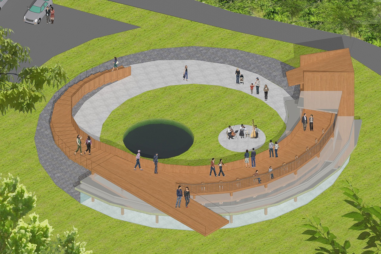 长汤项目 苦田见圆景丨日本大分丨塩塚隆生アトリエ-3