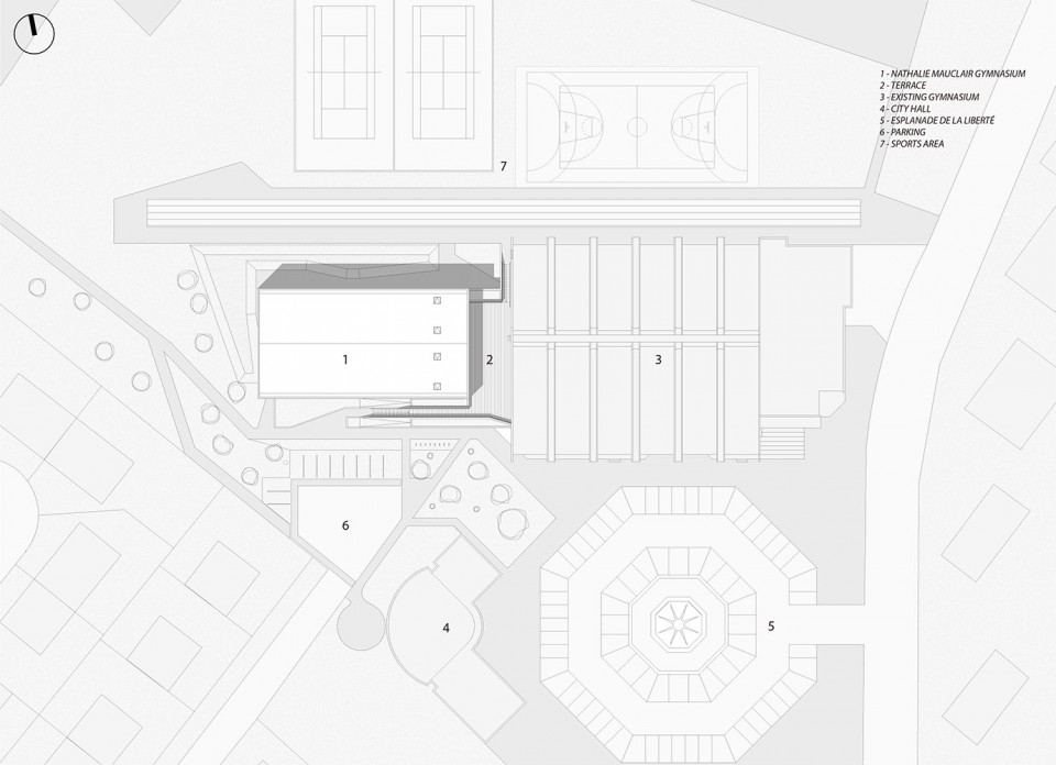 香槟区新建地标——法国娜塔莉•马克莱尔体育馆-3