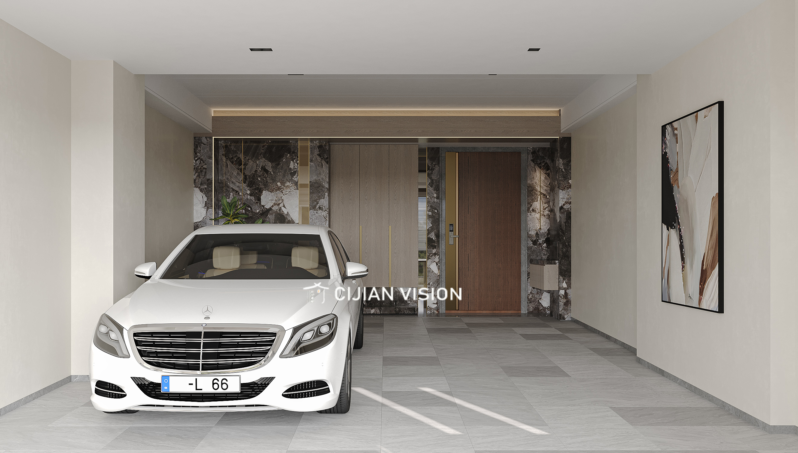 轻奢风格家装案例-4