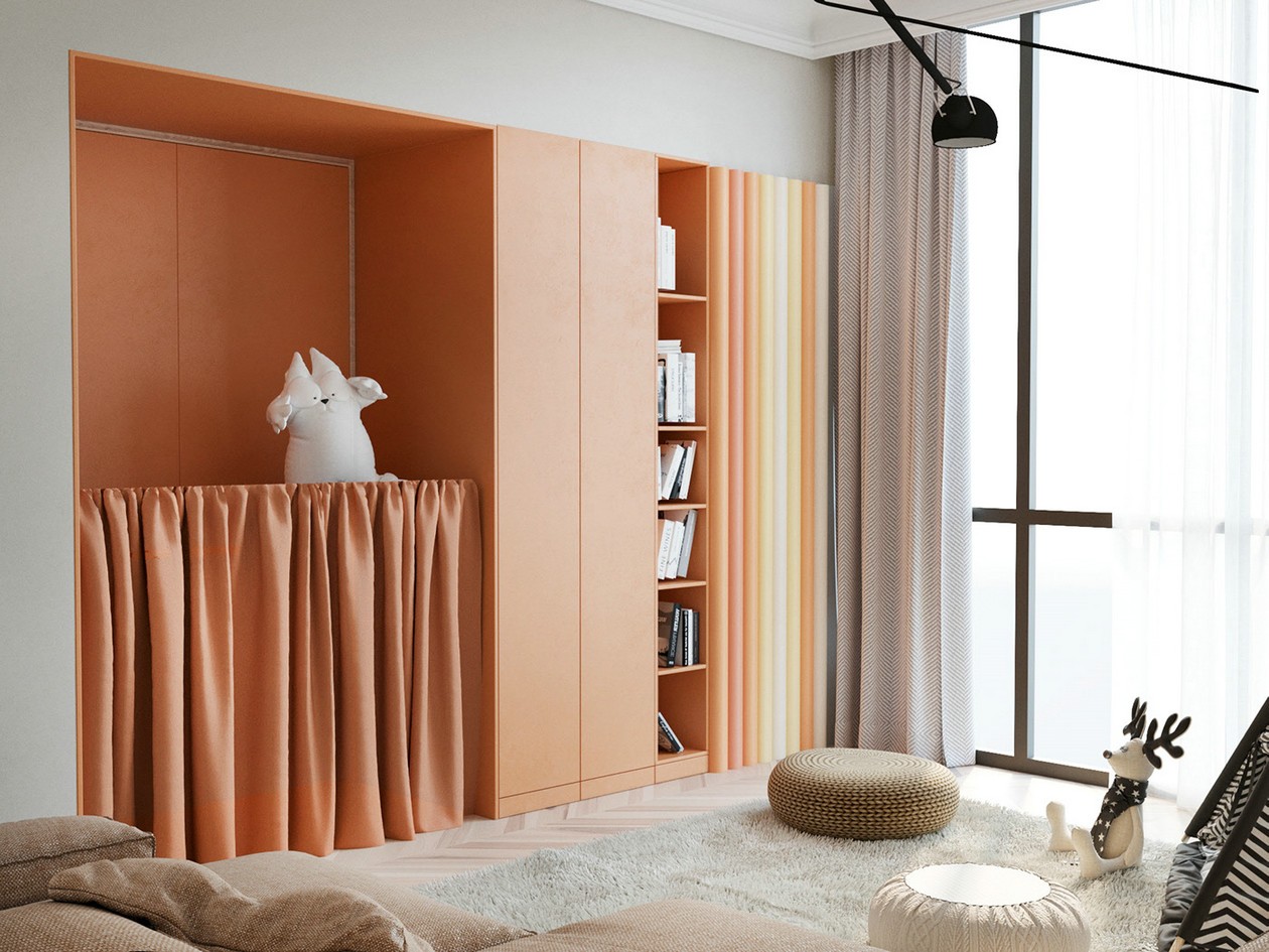 147平 简约复式空间设计！-24