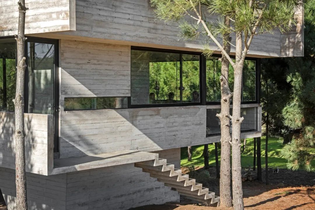 阿根廷自然纯粹清水混凝土住宅设计-84