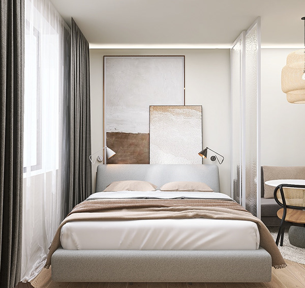 25平温馨二人“家庭小窝”室内设计-3