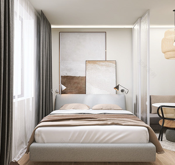 25平温馨二人“家庭小窝”室内设计-3