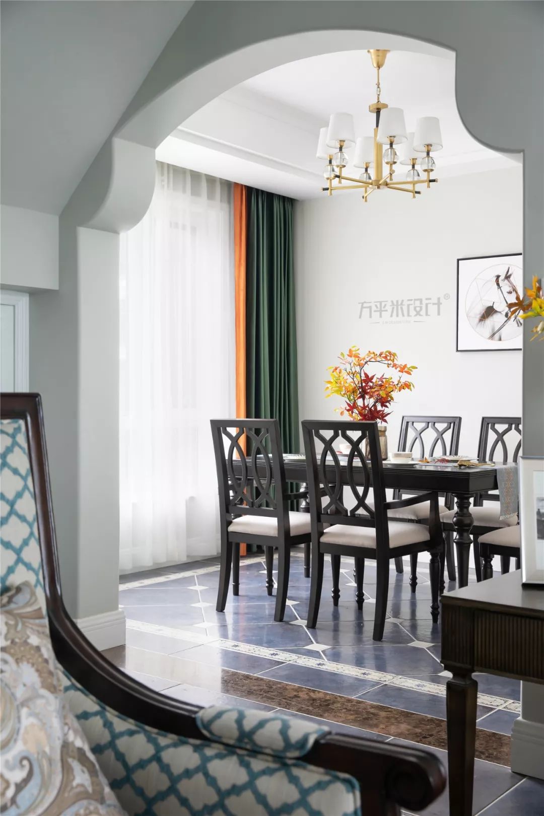 方平米设计 | 现代美式实景新作《相遇缇香》-36