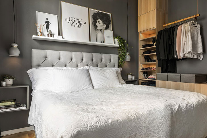 36 平米紧凑公寓，功能与浪漫兼具-7