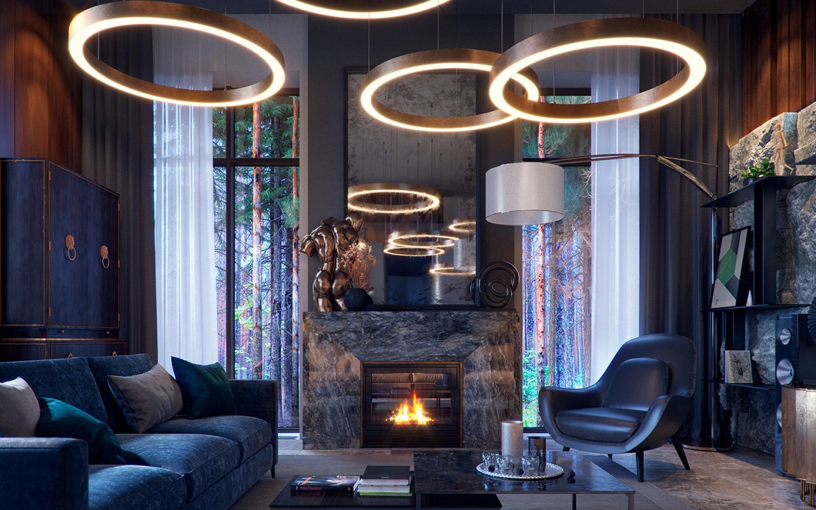 国外现代豪华私人住宅-1