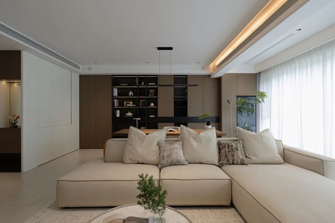 【实景】思舍全案|繁花光影与当代-21