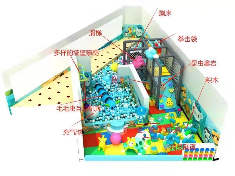 荣诚母婴中心 | 软装魔法打造梦幻童趣空间-35