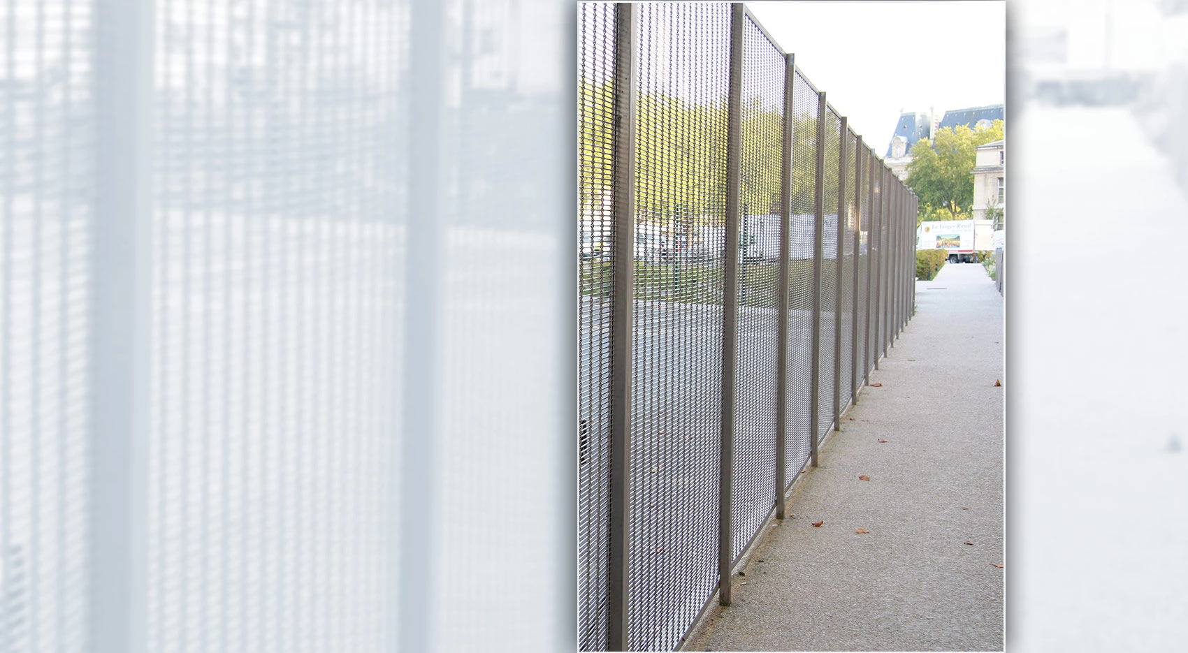 凡尔赛大审法院不锈钢金属网围栏项目丨法国丨Da Vinci FC-12