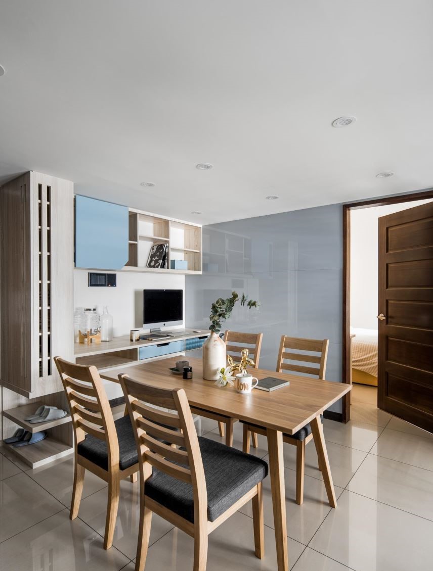 14 坪北欧风小夫妻新婚宅,空中阁楼、留言板工作室成亮点-17