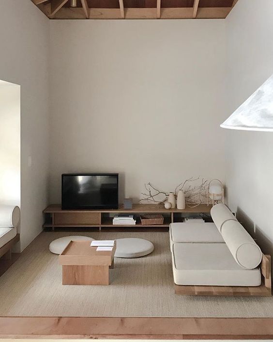 简单且有吸引力的小客厅设计-14