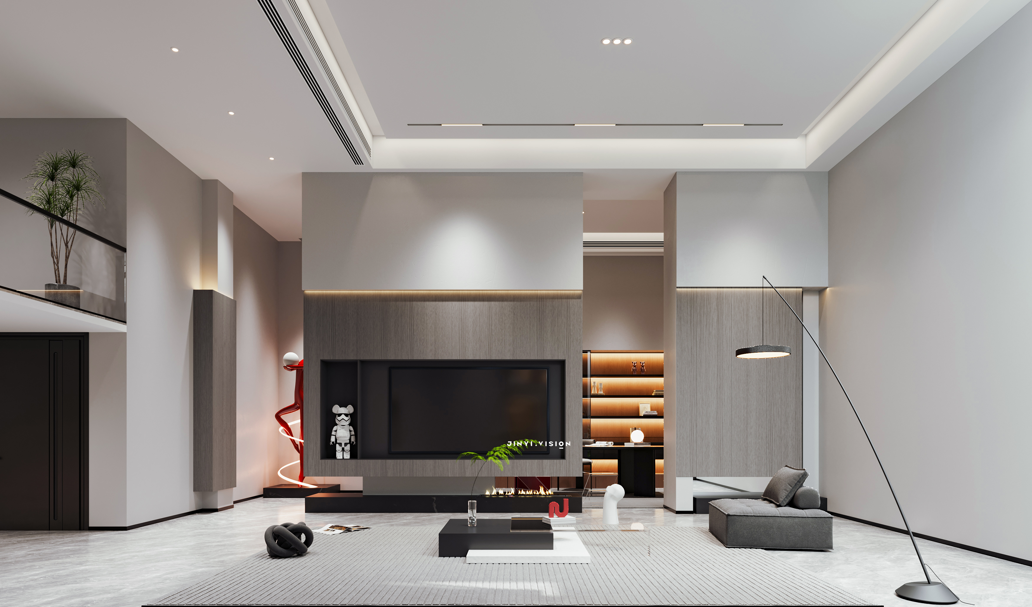 现代独栋别墅-5