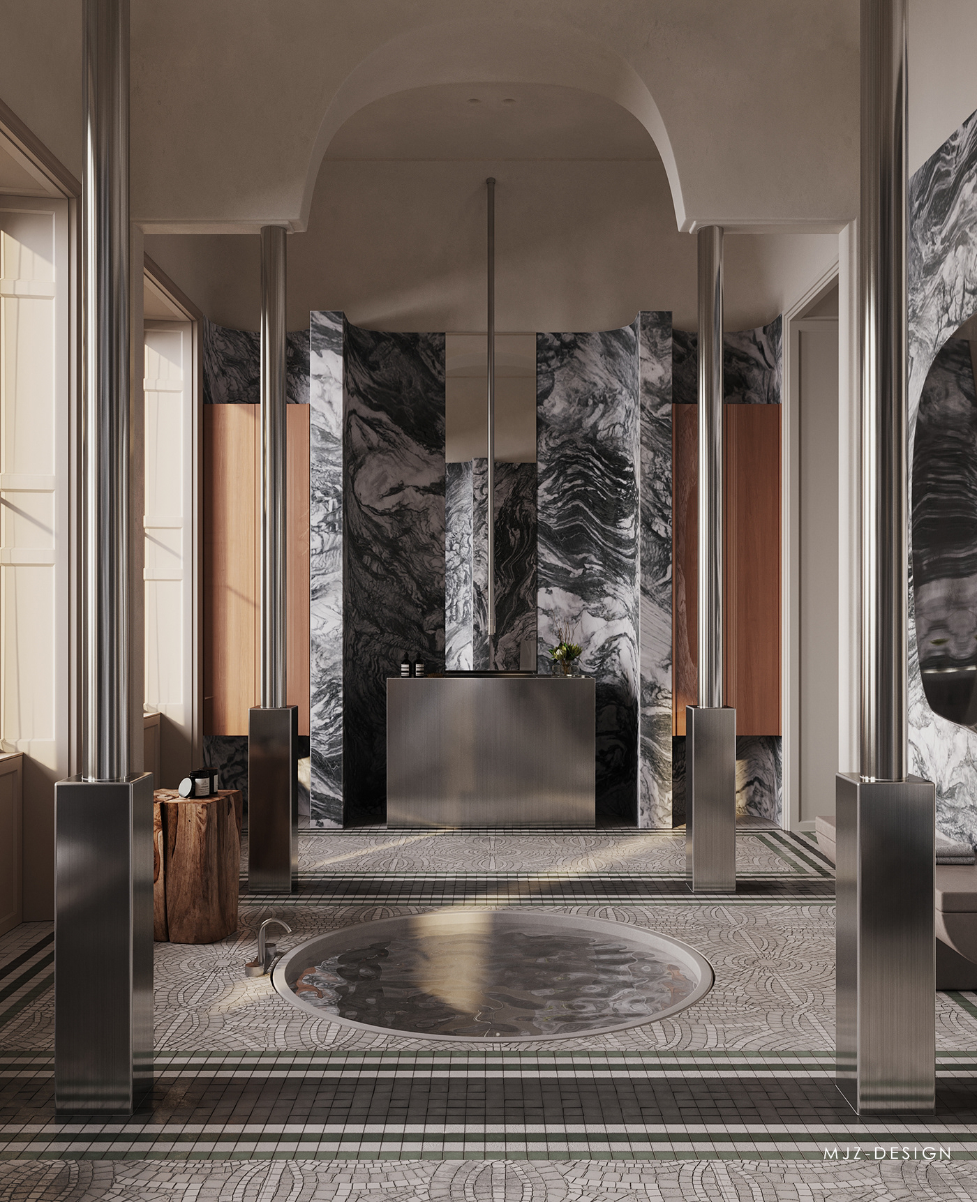 摩纳哥别墅丨TEA TOLORDAVA INTERIOR DESIGN-43