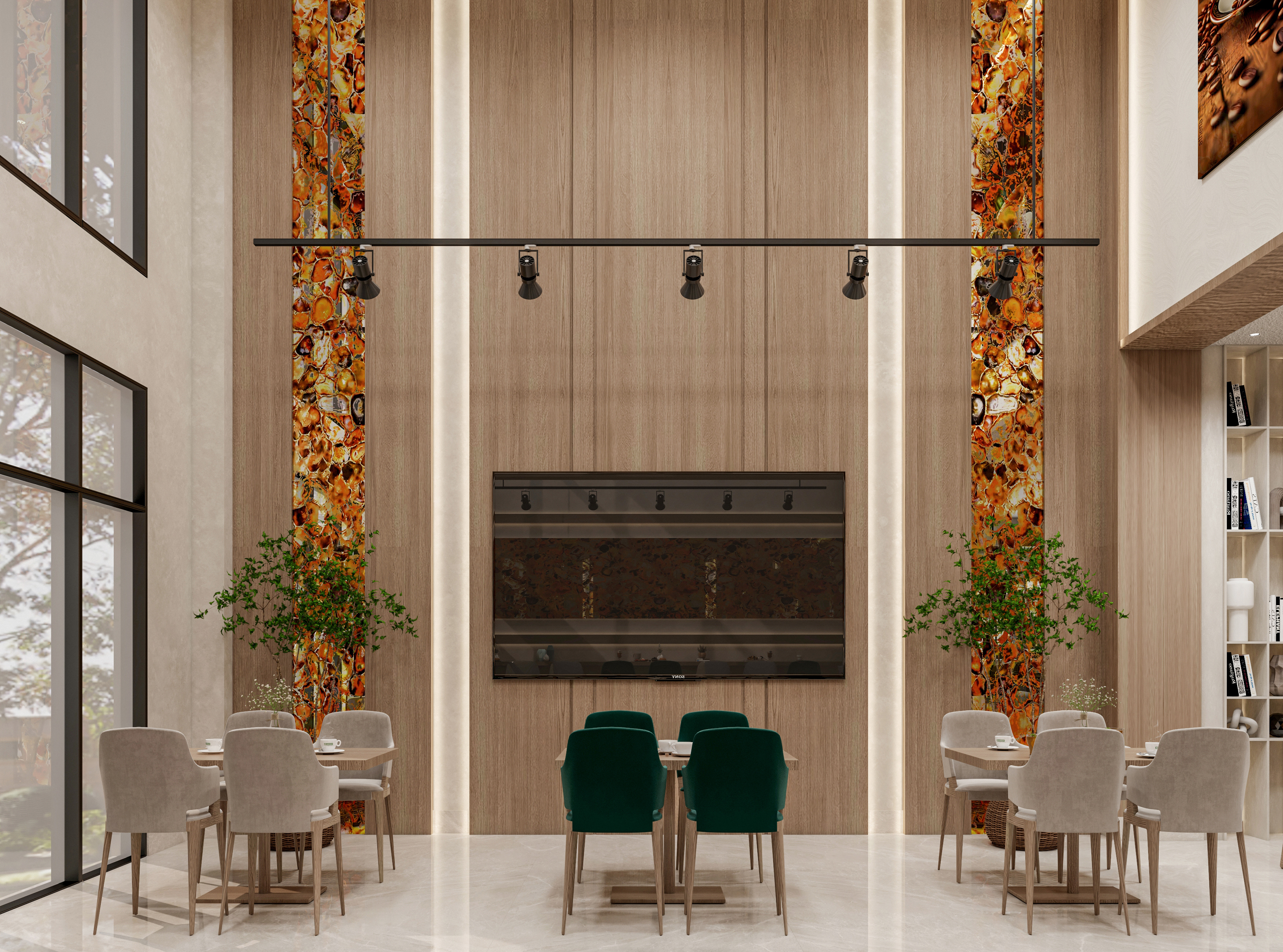 Coffee Shop Design In KSA.-10