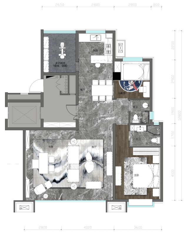 潍坊温润宜居样板间-34