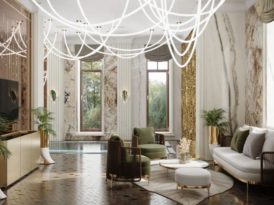新式奢华别墅,独特风格的赞美-67