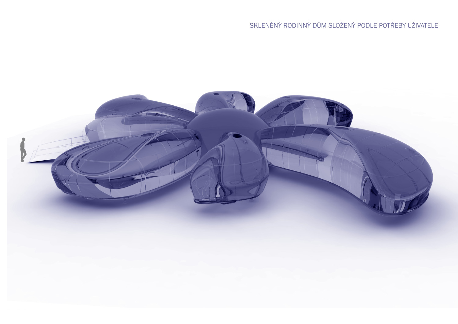 skleněný rodinný dům（玻璃家庭住宅）丨捷克丨Ing. arch. Miloše Floriána工作室-54