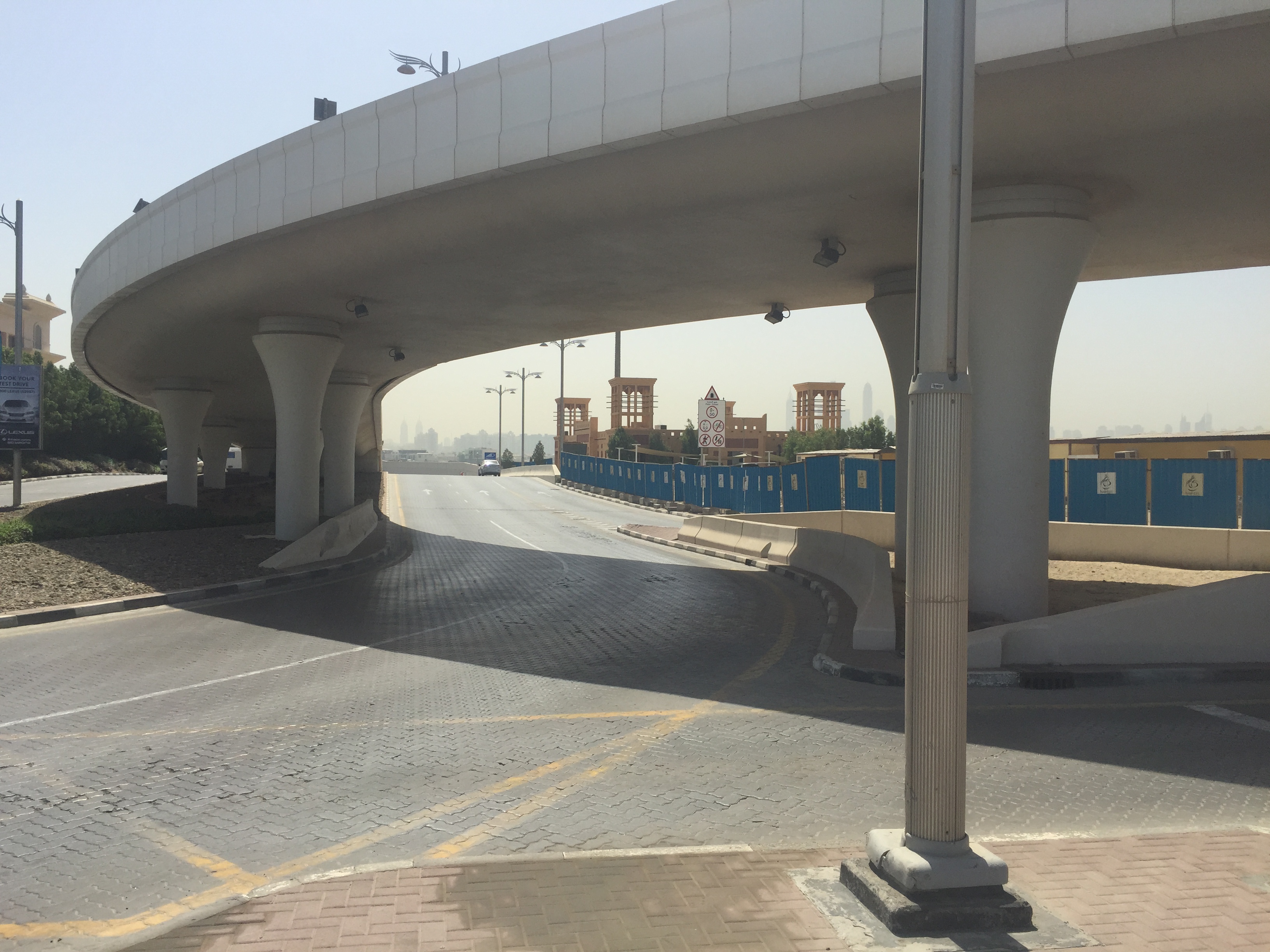 Palm Jumeirah Bridge Jungle Style- Atrium/ UAE-2
