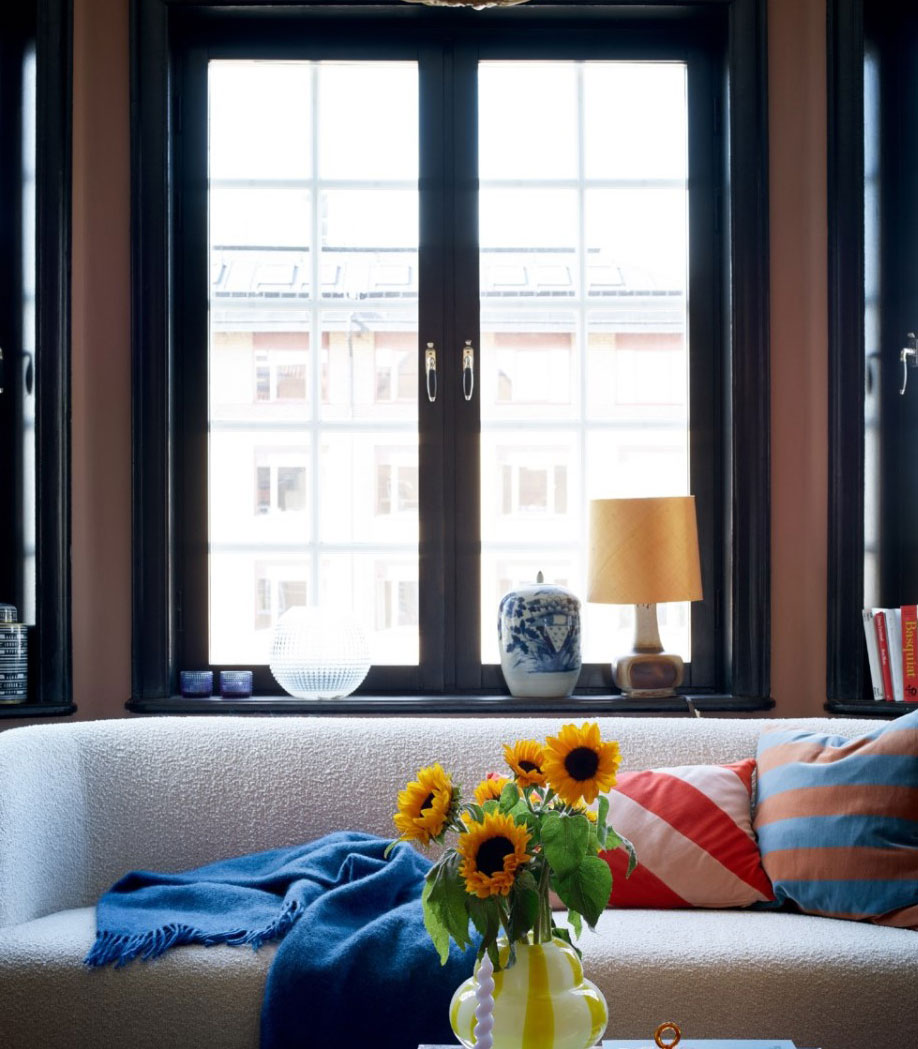 色彩斑斓的斯德哥尔摩公寓-8