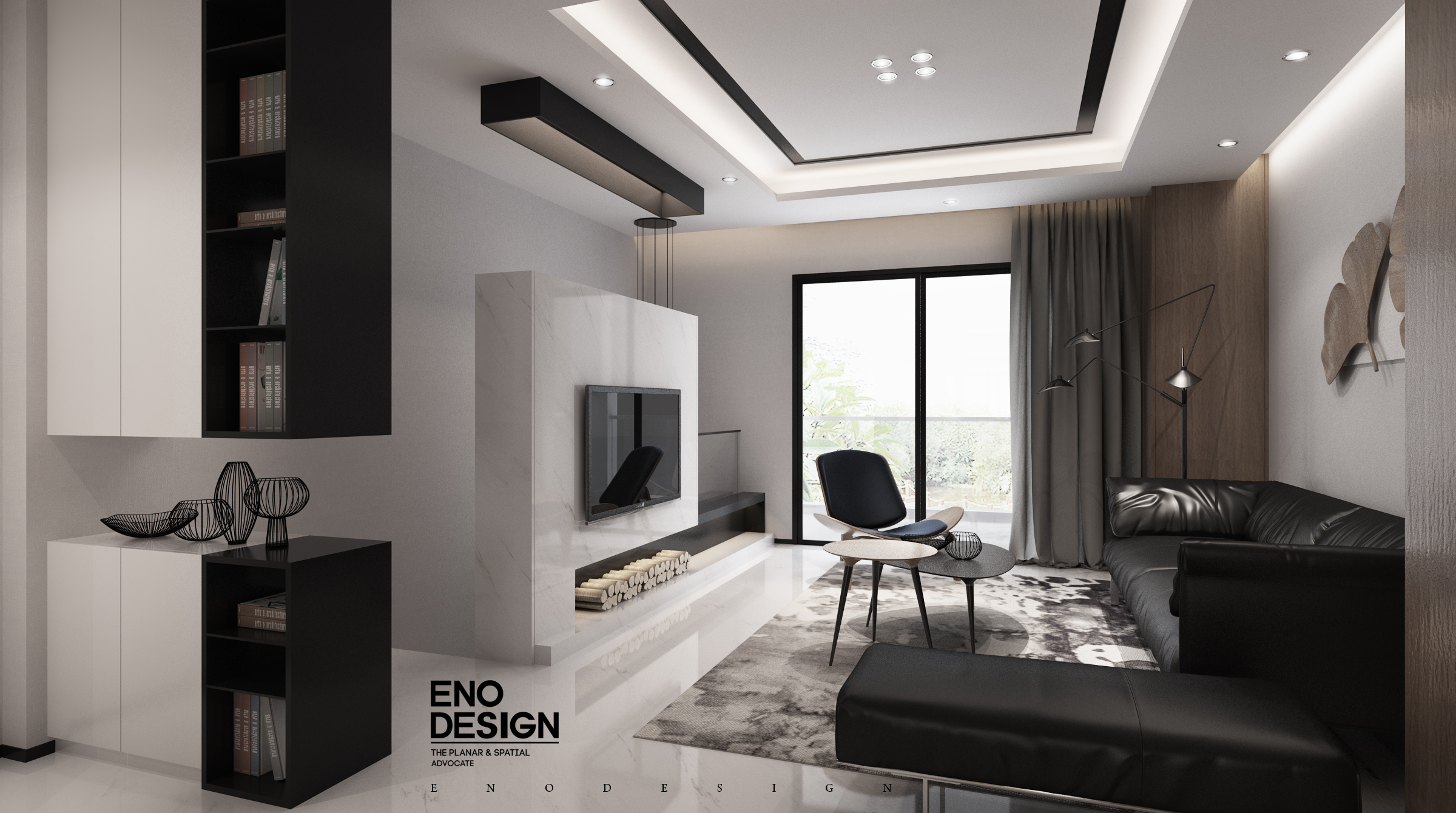 黑白灰的格调 | 突破传统家居设计-5