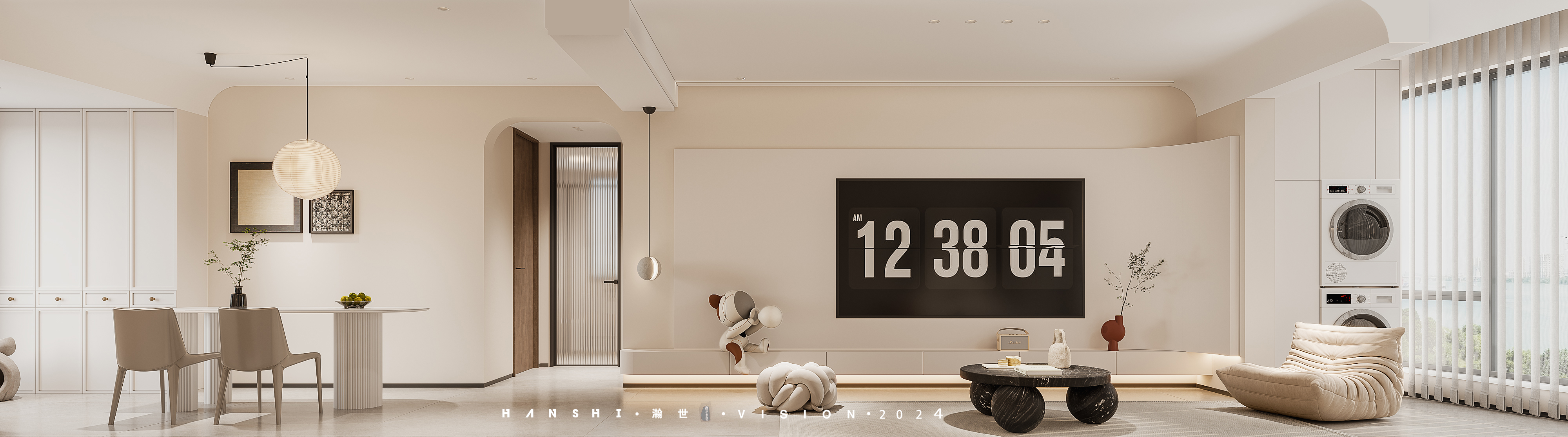 奶油风家装-瀚世表现-3