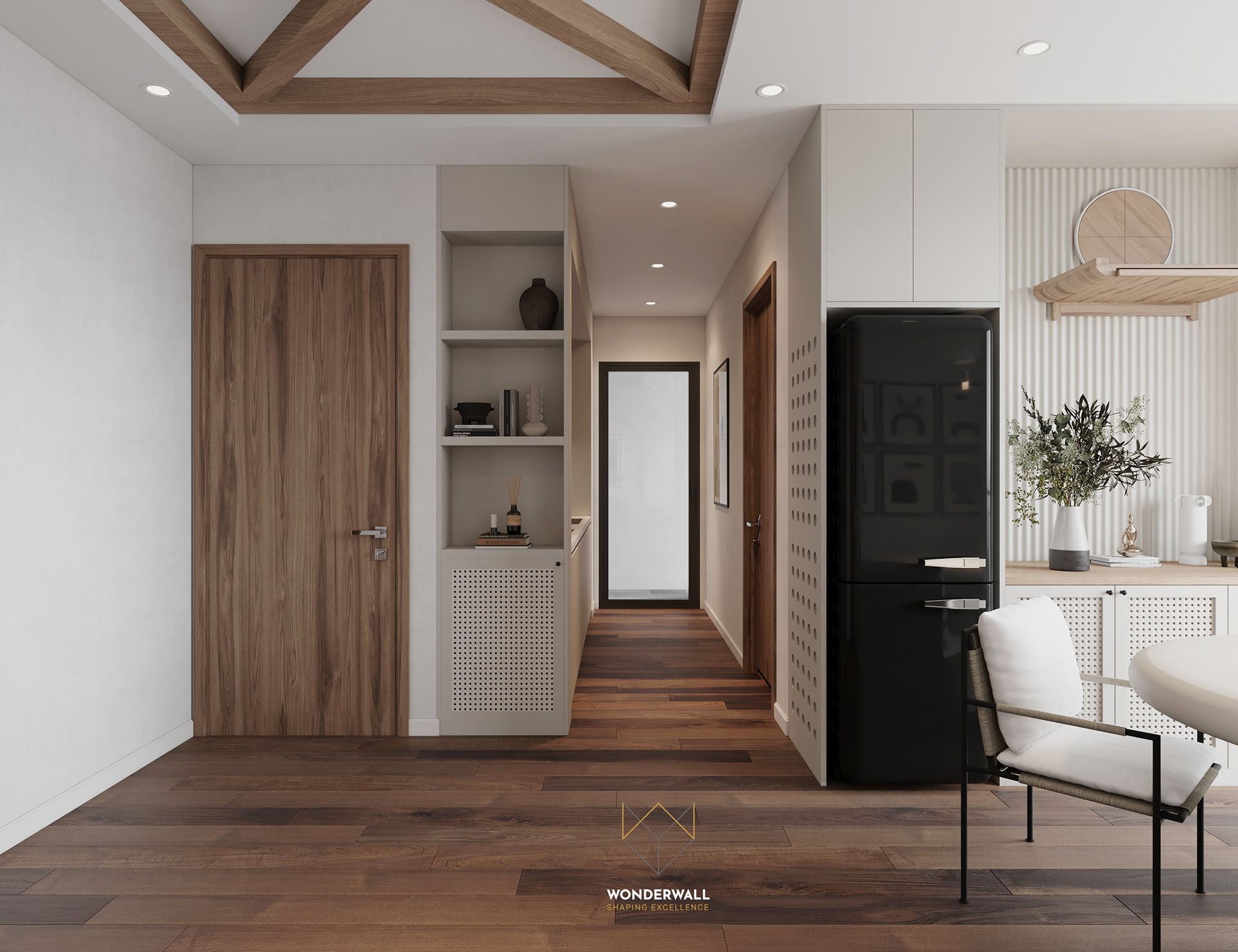 舒适一居室公寓丨越南河内丨Wonnderwall VN-5