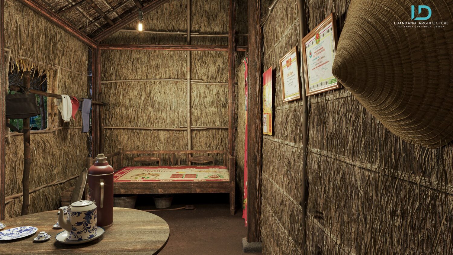 草图大师房屋场景模型-8