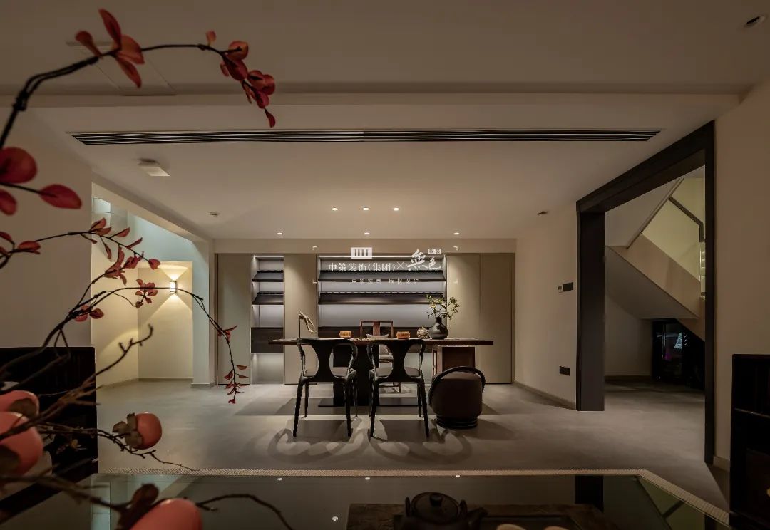550㎡现代中式别墅丨中策装饰-16