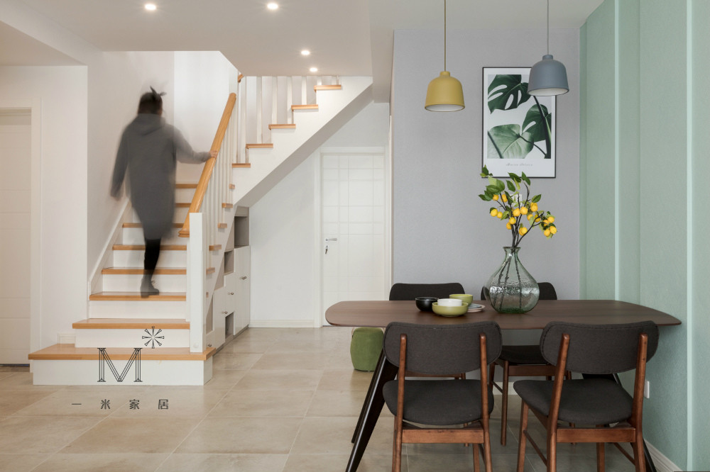 一米家居打造 150㎡现代简约清新空间-10