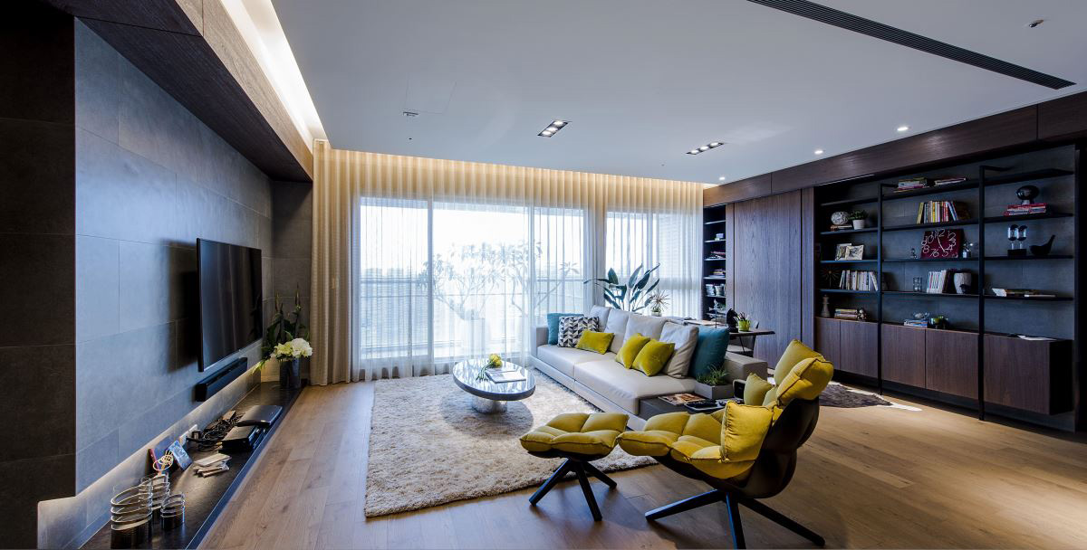 IS国际设计--35.8坪三房现代风-9