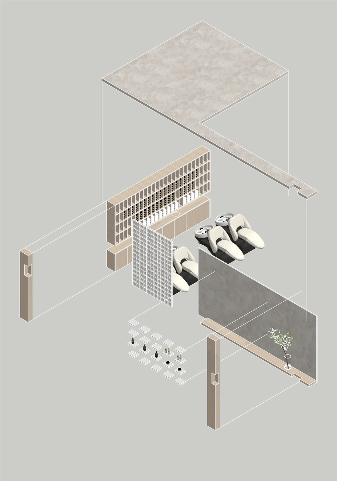 DX 理发店丨几塑空间设计-5