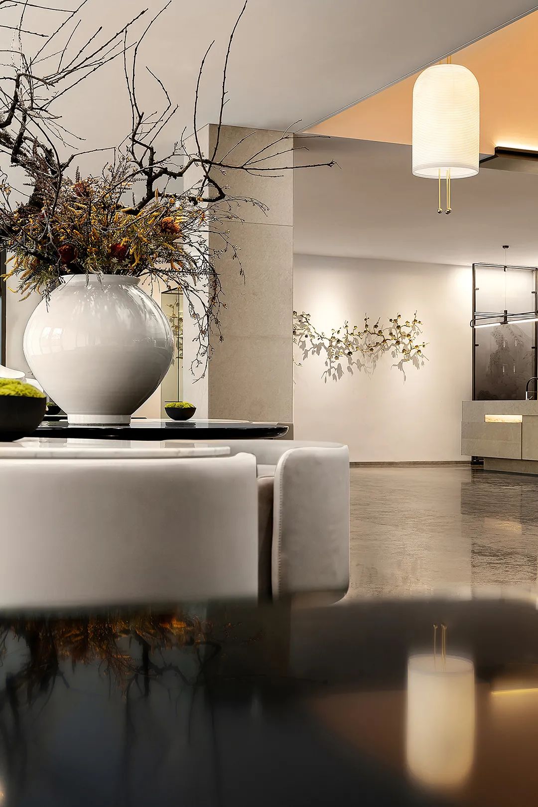 华侨城路劲南京山语隽府售楼处设计丨中国南京丨春山秋水设计-44