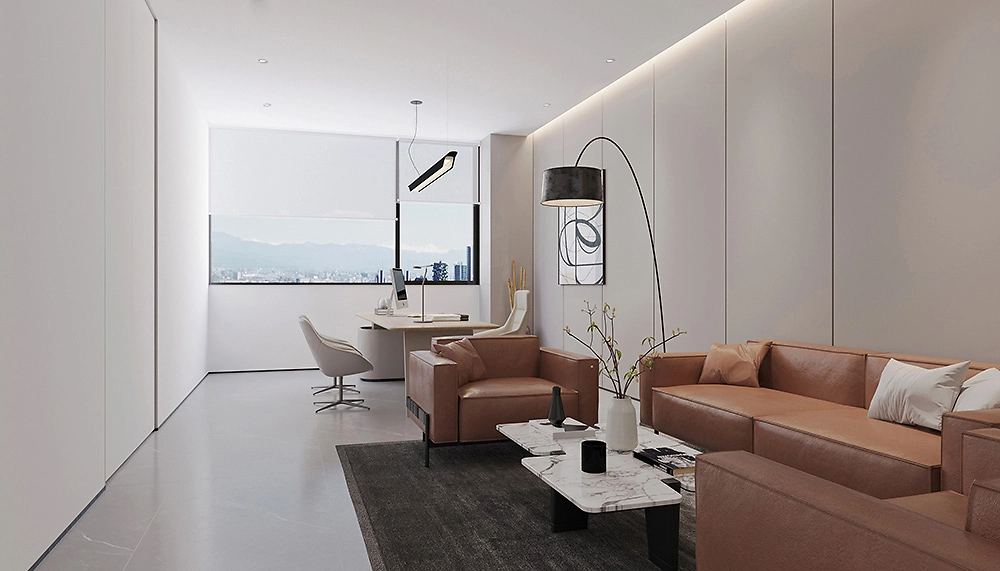 几何韵律,无界新生:云众动力办公空间丨中国福州丨DOBEST杜贝品牌设计（广州）-17