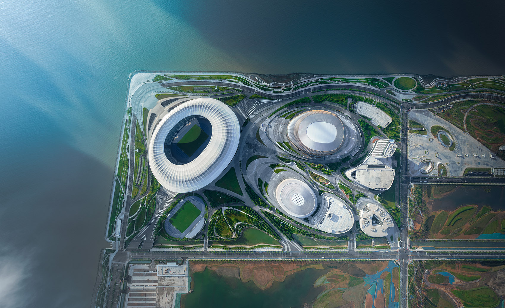 大湾区体育中心丨中国广州丨扎哈·哈迪德建筑事务所,广东省建筑设计研究院-17