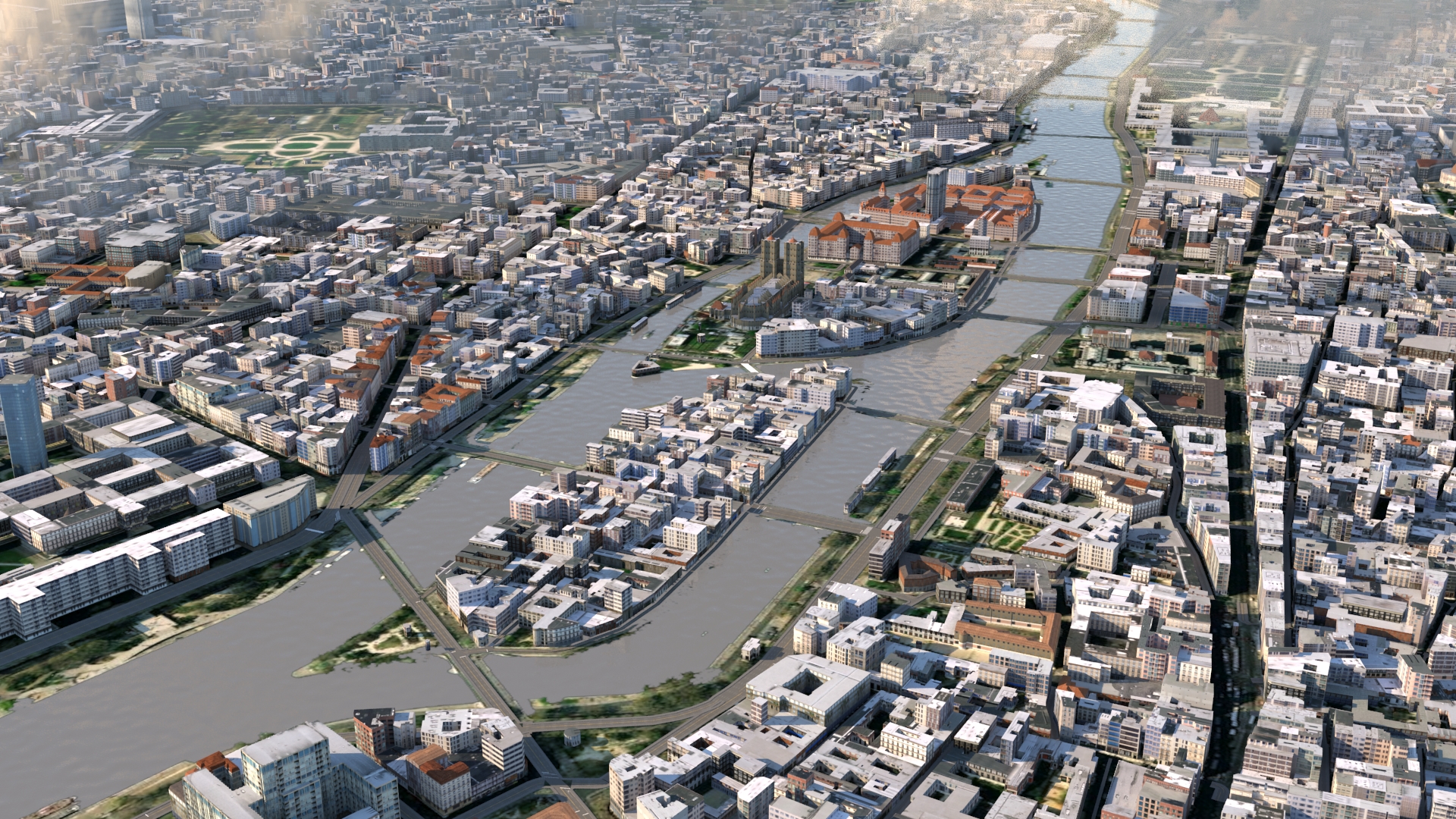 Paris City 2023 Lowpoly 3D 模型丨法国巴黎-22