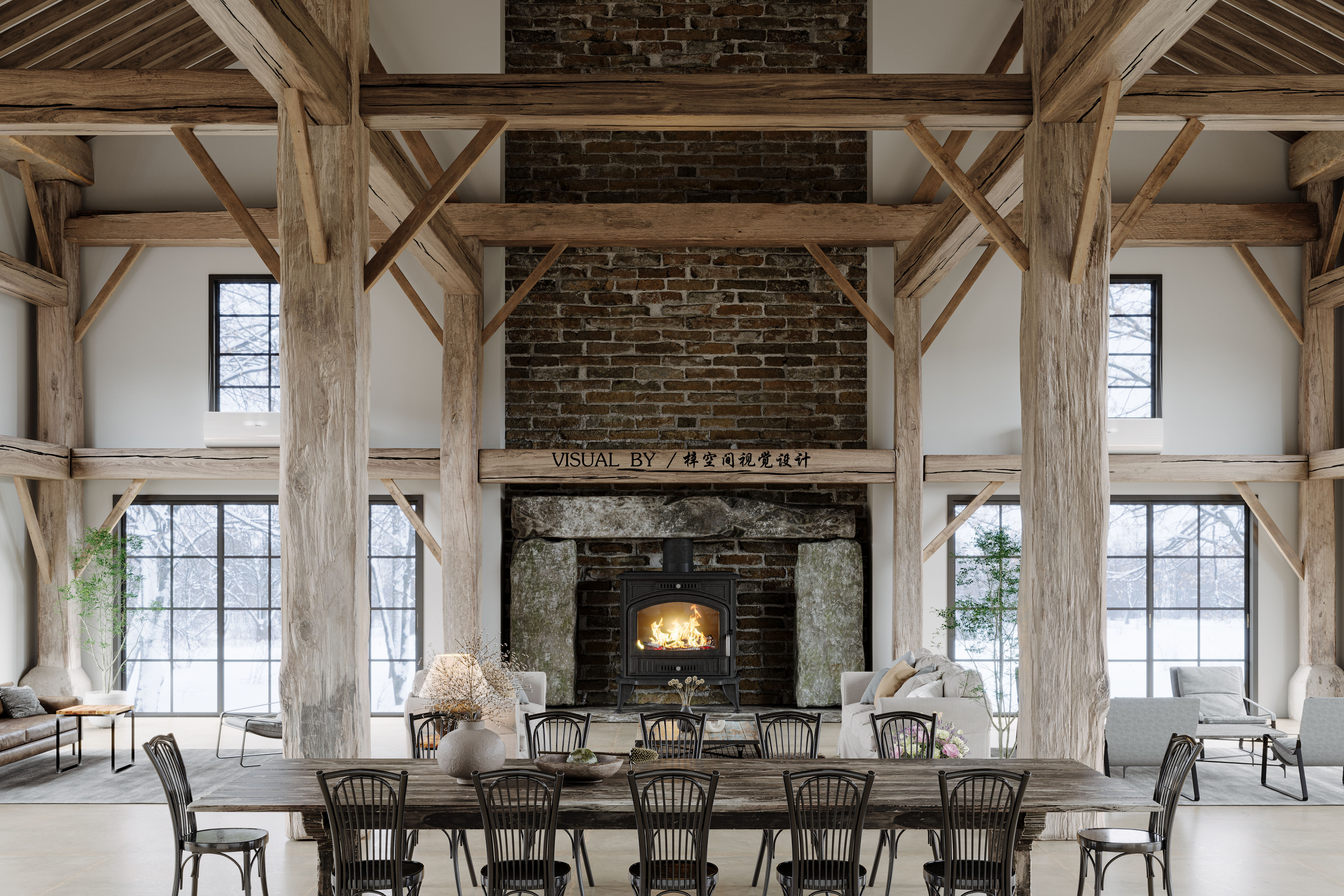 寂·寒丨梓空间视觉设计-6