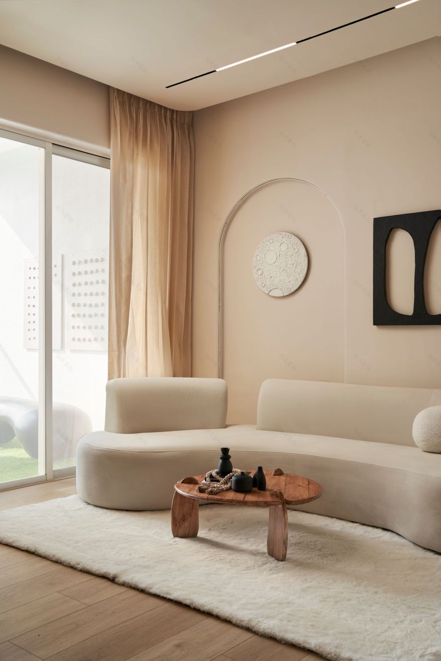 68平米住宅的放松简约主义改造丨印度丨室内设计师Divya Panwar-12